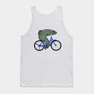 Fish on a bicycle Tank Top